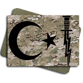 Multicamo Bayrak Tactic Metal Patch