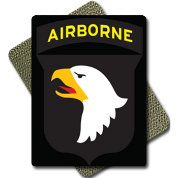 Airborne U.S. Army Tactic Metal Patch
