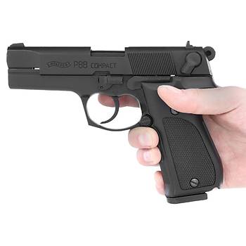 UMAREX Walther CP88 4,5MM Havalý Tabanca - Siyah
