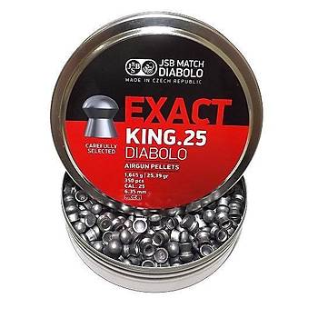 2 ADET JSB EXACT KING 25 6.35MM HAVALI SACMA