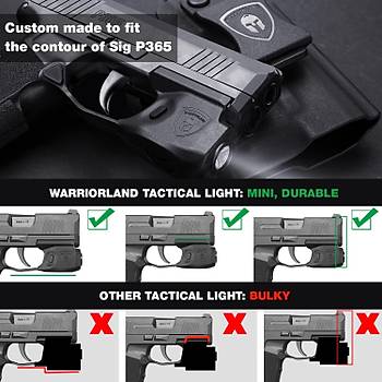 Sig Sauer P365 Serisi ��in �zel Tasarlanm�� Rakipsiz Taktik Fener