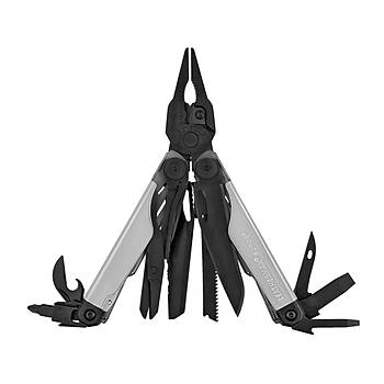 Us TacticalLeatherman Surge Black & Silver