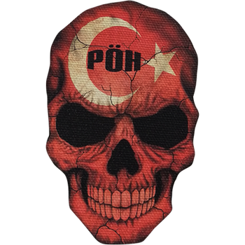 Cordura Kumaş Baskı Kırmızı Pöh Peç