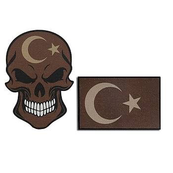 Cordura Kumaş Baskı Coyote 2 li set