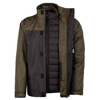 4 IN 1 Tactical Extrem Parka Black/Green