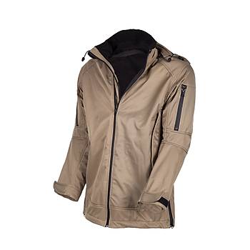 Taktik softshell mont Bej