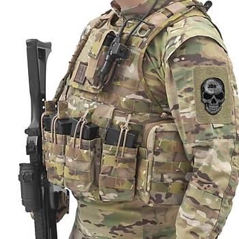 Cordura Kumaş Baskı Siyah Jöh Peç