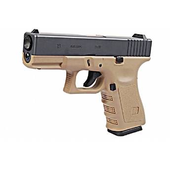 WE G19 GLOCK19 GEN3 TAN GBB AIRSOFT TABANCA