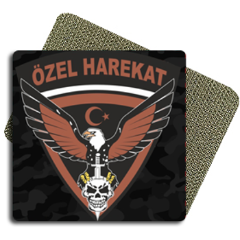 zel Harekat Kartal Kurukafa Tactic Metal Patch