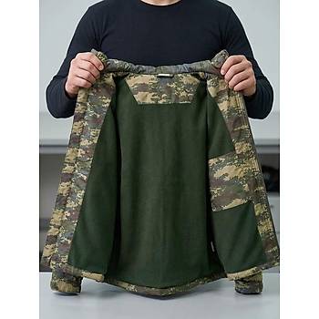 Avc�l�k & Outdoor Kamuflaj Mont � Polar Astarl�, Kap��onlu, Suya Dayan�kl�