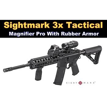 Sightmark 3x Tactical Magnifier With Slide to Side Mount