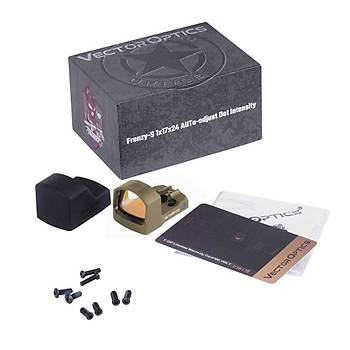 Frenzy-S 1x17x24 Red Dot 3 MOA FDE