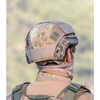 Fast Helmet Kamuflaj Kask Klflar