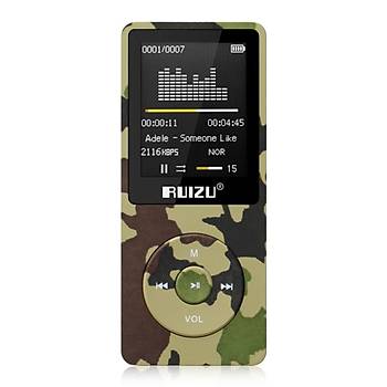 Woodland Kamuflaj Mp3 Çalar +8GB FM Radyo