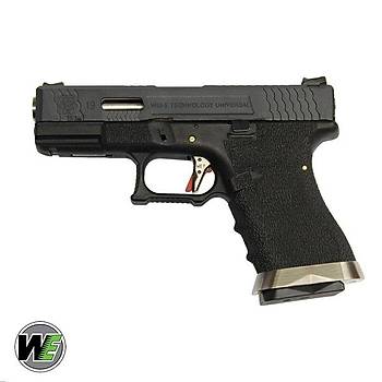WE G19 T5 GBB AIRSOFT TABANCA BK SLIDE / SV BARRREL / BK FRAME