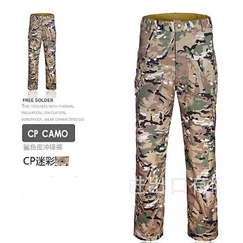 SoftShell So�uk �klim Pantolon Multi Camo