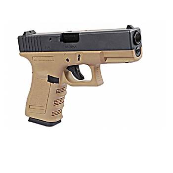 WE G19 GLOCK19 GEN3 TAN GBB AIRSOFT TABANCA