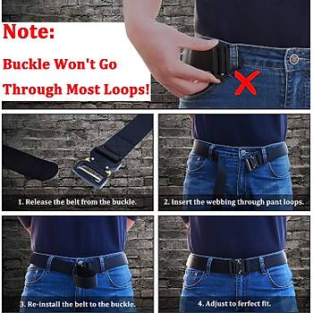 Fonksiyonel Tactical Belt Kemer