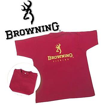 BROWNING TSHIRT BURGUND