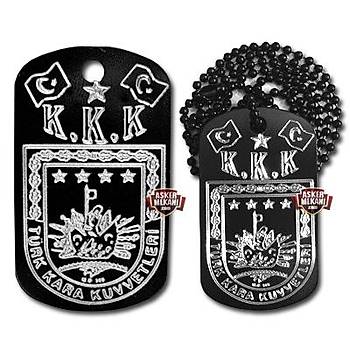 KARA KUVVETLER KNYES MLTARY DOGTAG