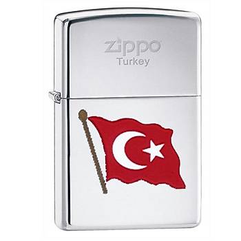 TURKİSH FLAG COLOR ZİPPO ÇAKMAK