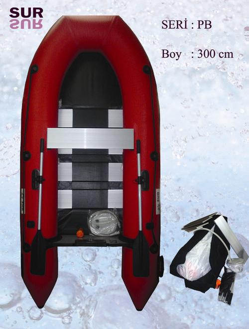 SUR PB ZODIAC TİPİ ŞİŞME BOT SETİ 3 METRE