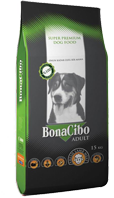 BONACİBO TAZE KUZU ETLİ YETİŞKİN KÖPEK MAMASI 15 KG.