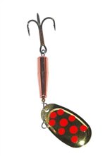 REMIXON HUNTER SPINNER 7.5GR KAŞIK SARI ÜSTÜ KIRMIZI BENEK