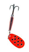 REMIXON HUNTER SPINNER 10GR KAŞIK TURUNCU ÜSTÜ SİYAH BENEK
