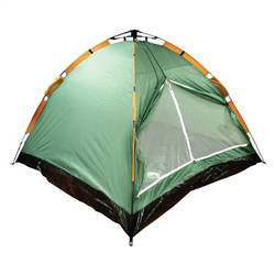 DFT OTOMATİK ÇADIR 3 KİŞİLİK: 210X210X130CM YEŞİL - TURUNCU