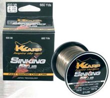 K-KARP 25MM SINKING PLUS 1200MT OLTA MİSİNASI