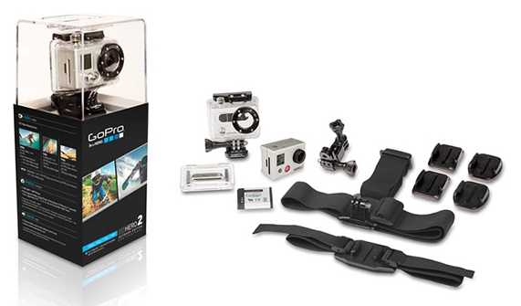 GOPRO HD HERO 2 OUTDOOR EDITION KAMERA 	