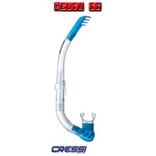 CRESSİ DELTA 2 CLEAR/BLUE ŞNORKEL