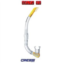 CRESSİ DELTA 2 CLEAR/YELLOW ŞNORKEL