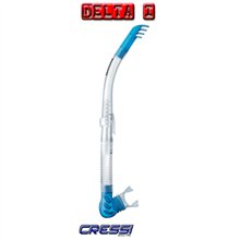 CRESSİ DELTA 1 SİLVER/BLUE ŞNORKEL