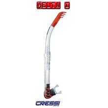 CRESSİ DELTA 1 SİLVER/RED ŞNORKEL