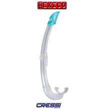CRESSİ MEXICO CLEAR/GREEN ŞNORKEL