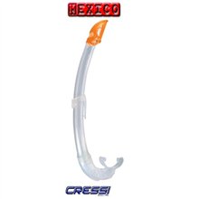 CRESSİ MEXICO CLEAR/ORANGE ŞNORKEL
