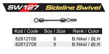 PROTACKLE SW127 SİDELİNE SWİVEL 6 NUMARA FIRDÖNDÜ (12 ADET)