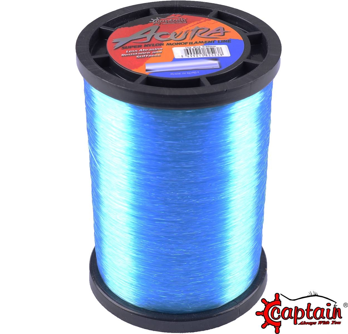CAPTAİN 0,45 MM BOBİN MİSİNA MAVİ (1 KG)