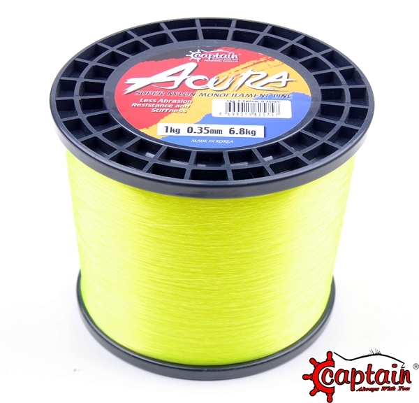 CAPTAİN 0,40 MM BOBİN MİSİNA SARI (1 KG)