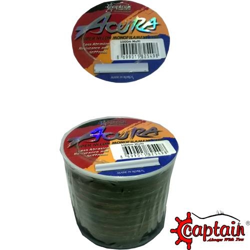 CAPTAİN 0,45 MM BOBİN MİSİNA EBRULİ (1000 METRE)