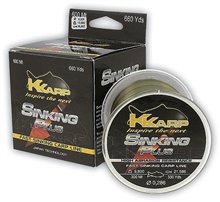 K-KARP SİNK. PLUS 600M 0,35MM MİSİNA