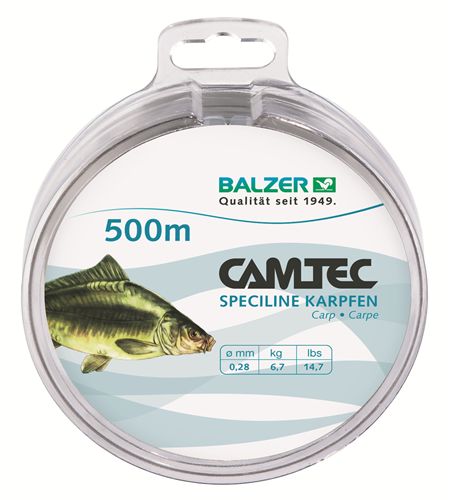 Balzer Camtec Terminali Pesca Con Ganci – Impasto, Placcato Oro, Lenza 0.18mm, Misura Amo #10 (confezione Da 10)