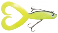 5458 075 FZ ÇİFTKUYRUK SİLİKON,SARI-SİYAH,15CM,75G
