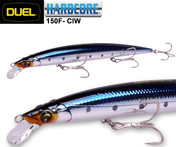 DUEL HARDCORE MİNNOW FLOATİNG 170F 17CM - 25GR RENK: CIW