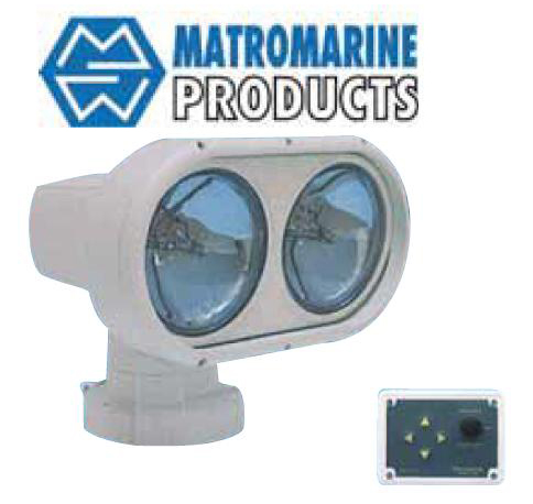 MATROMARİNE ALTAN KUMANDALI PROJEKTÖR 2X75 W 12 V