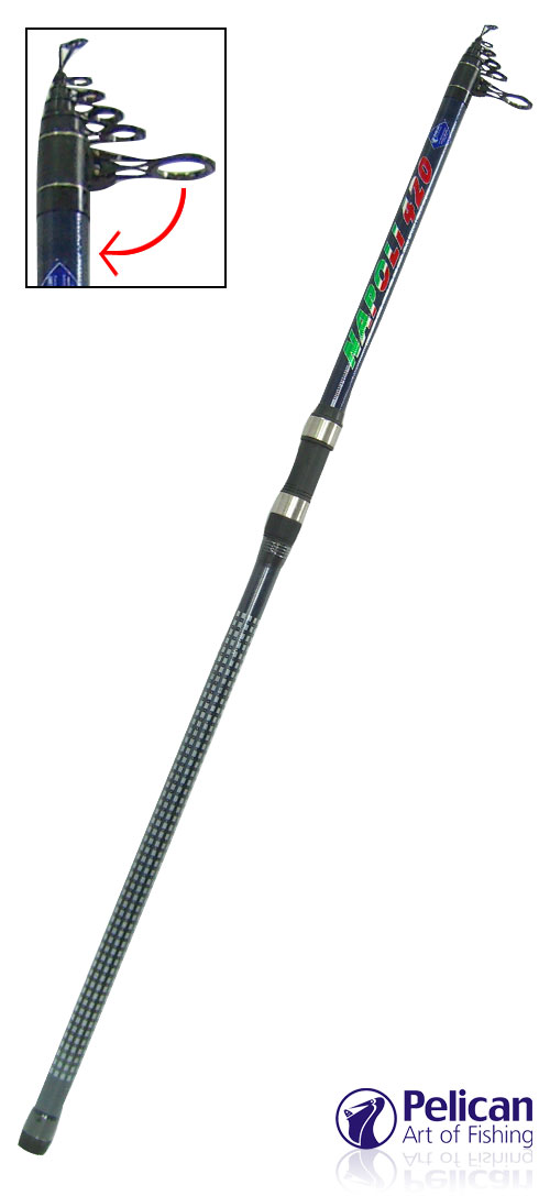 PELICAN NAPOLI 420CM KARBON SURF KAMIŞ, 100-200G