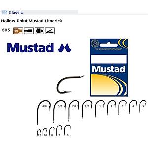 MUSTAD 505 LIMERICK D�Z BRONZ OLTA ��NES� 10'LU PAKET
