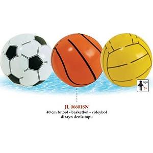 40 CM. FUTBOL-BASKETBOL-VOLEYBOL DENIZ TOPU